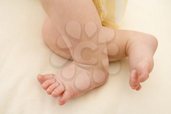 Royalty Free Photo of a Baby's Feet