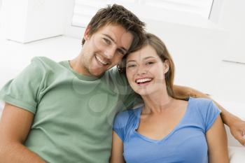 Royalty Free Photo of a Couple at Home