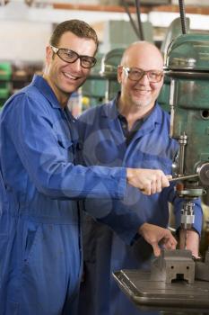 Royalty Free Photo of Two Machinists