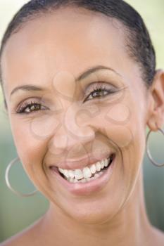 Royalty Free Photo of a Smiling African American Woman