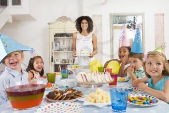 Royalty Free Photo of a Child's Birthday Party