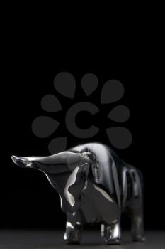 Royalty Free Photo of a Bull Figurine