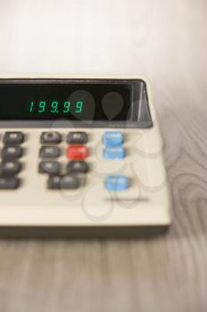 Royalty Free Photo of an Outdated Calculator
