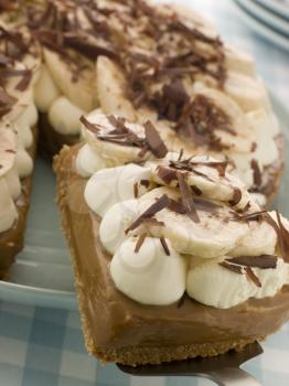 Royalty Free Photo of a Banoffee Pie