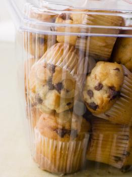 Royalty Free Photo of Chocolate Chip Muffins