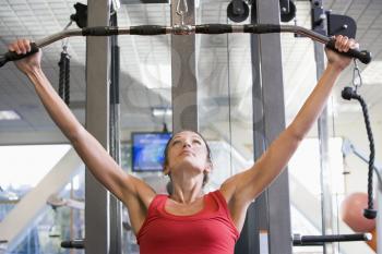 Royalty Free Photo of a Woman Working Out