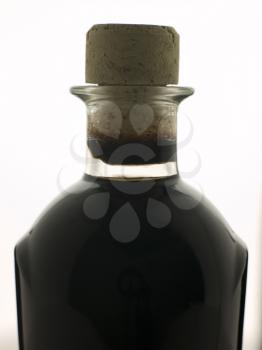 Royalty Free Photo of a Bottle of Balsamic Vinegar