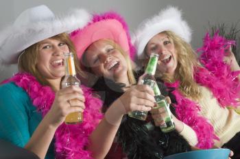 Royalty Free Photo of Girls Partying