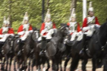 Royalty Free Photo of a Household Cavalry