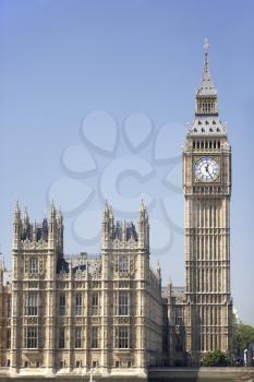 Royalty Free Photo of Big Ben and the House of Parliament
