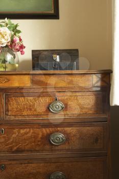 Royalty Free Photo of an Antique Dresser
