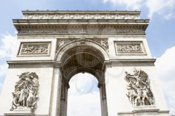 Royalty Free Photo of the Arc de Triomphe