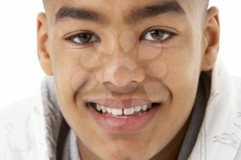Royalty Free Photo of an African American Boy
