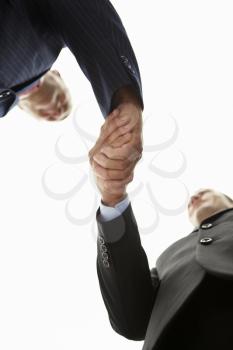 Detail businessmen shaking hands