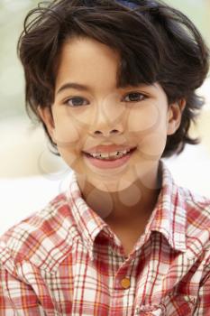 Young Hispanic boy portrait