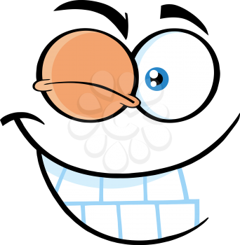Winking Clipart