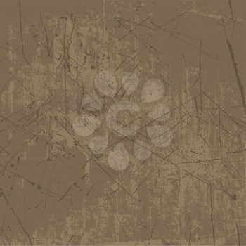 Old grunge background with scratched texture
