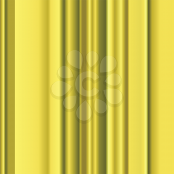 Royalty Free Clipart Image of Stripes on a Gold Background