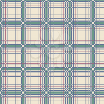 Royalty Free Clipart Image of a Plaid Texture