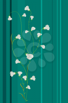 Spring flower print, decorative background