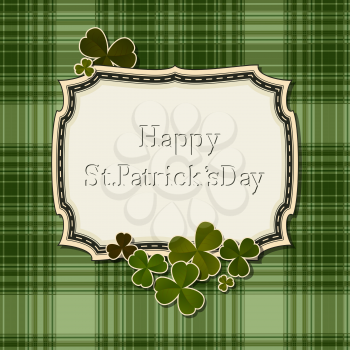  St. Patrick's Days retro card