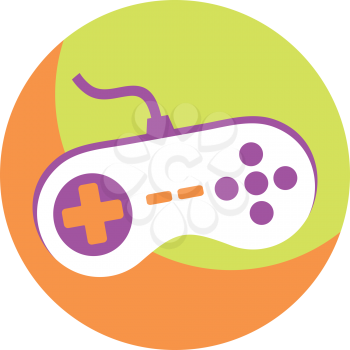 Royalty Free Clipart Image of a Computer Game Control