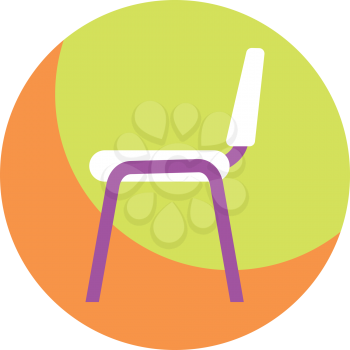 Royalty Free Clipart Image of a Chair