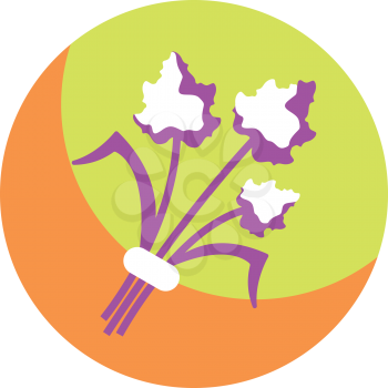 Royalty Free Clipart Image of a Bouquet