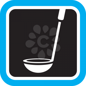 Royalty Free Clipart Image of a Ladle