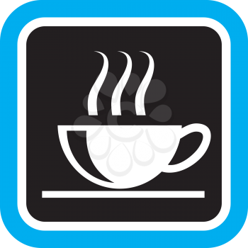 Royalty Free Clipart Image of a Cup of Tea