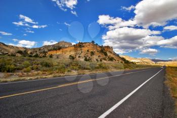 Royalty Free Photo of a Road in Utah