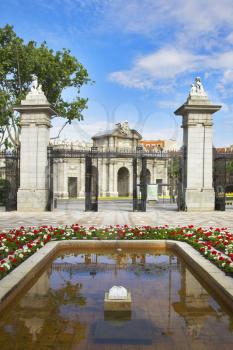 Royal park Buen-Retiro in Madrid