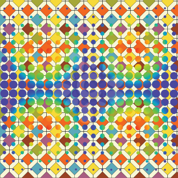 Royalty Free Clipart Image of an Abstract Pattern