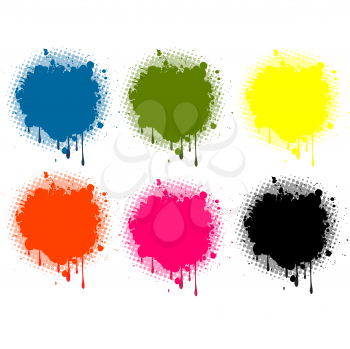 colored splash collection
