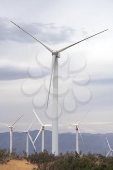 Royalty Free Photo of Wind Turbines