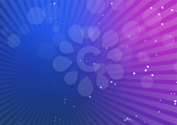 Royalty Free Clipart Image of a Background With Spots and Radial Stripes