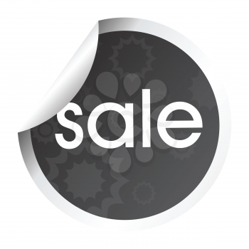 Beautiful decorated sticker with sale