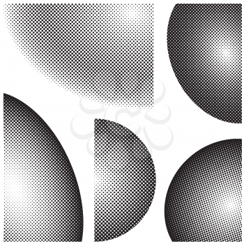 Royalty Free Clipart Image of Half Tone Dots