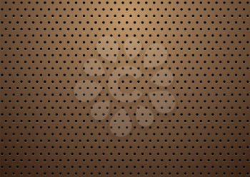 Royalty Free Clipart Image of a Bronze Grill Background