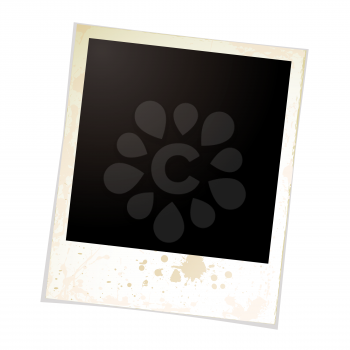 Royalty Free Clipart Image of a Polaroid