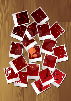 Royalty Free Clipart Image of a Sepia Pictures