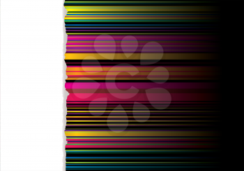 Royalty Free Clipart Image of a Horizontal Striped Background
