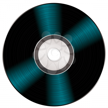 Royalty Free Clipart Image of a Disc