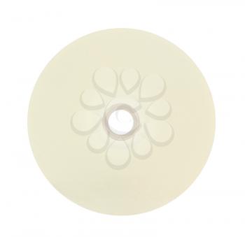 Royalty Free Photo of a White CD