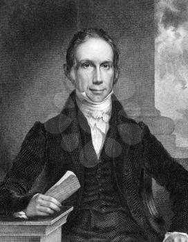 Henry Clay (1777-1852) on engraving from 1834. American lawyer, politician and orator. Engraved by W.J Hubard and published in ''National Portrait Gallery of Distinguished Americans'',USA,1834.