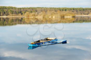 Royalty Free Photo of Two Boats in the Water