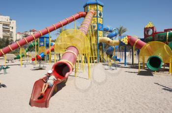 Royalty Free Photo of a Children's Playground