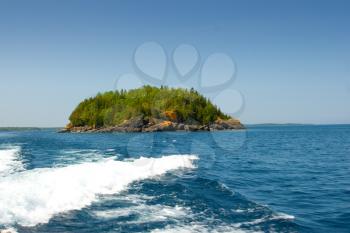 Royalty Free Photo of an Island 