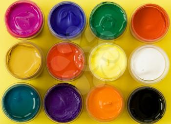 Royalty Free Photo of Colorful Paints