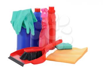 Royalty Free Photo of Cleaning Supplies